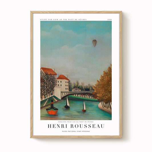 Henri Rousseau - Pont de Sèvres Art Print