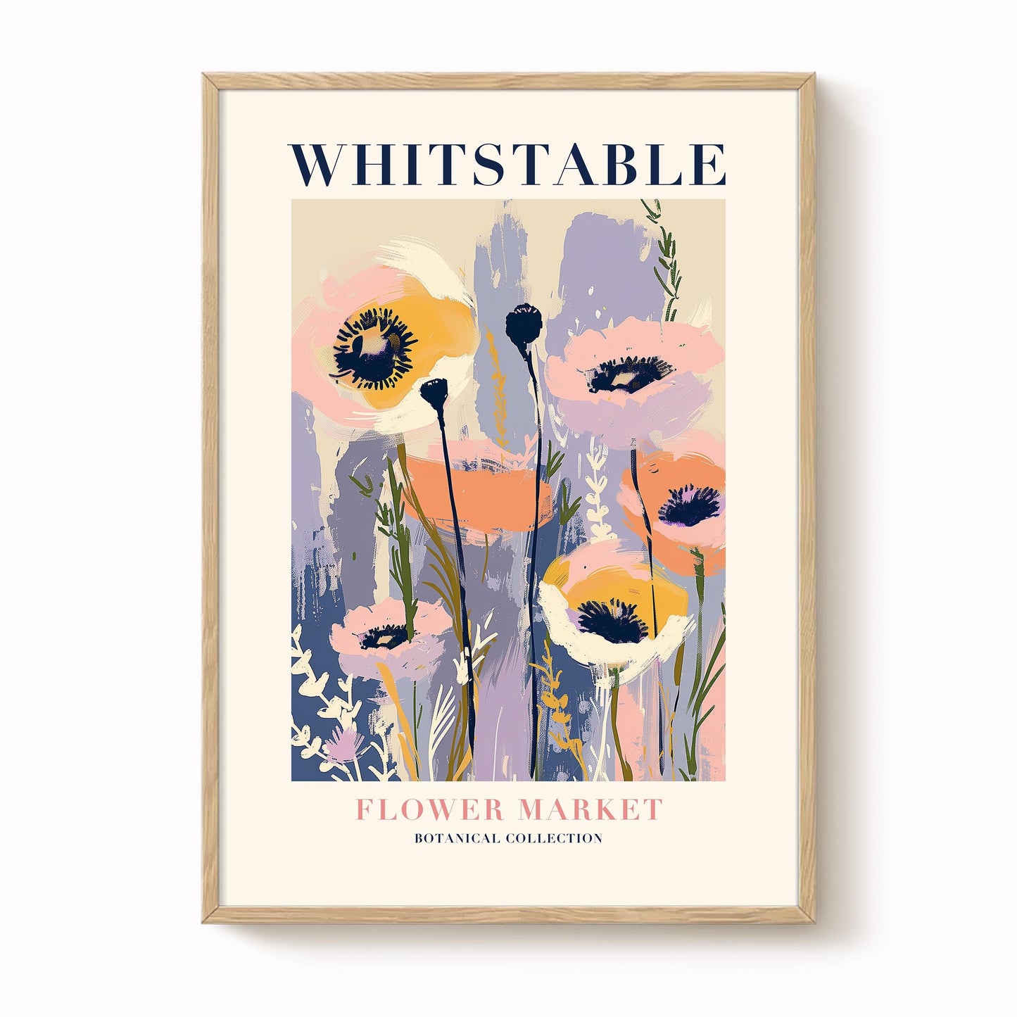 Whitstable Flower Market Print