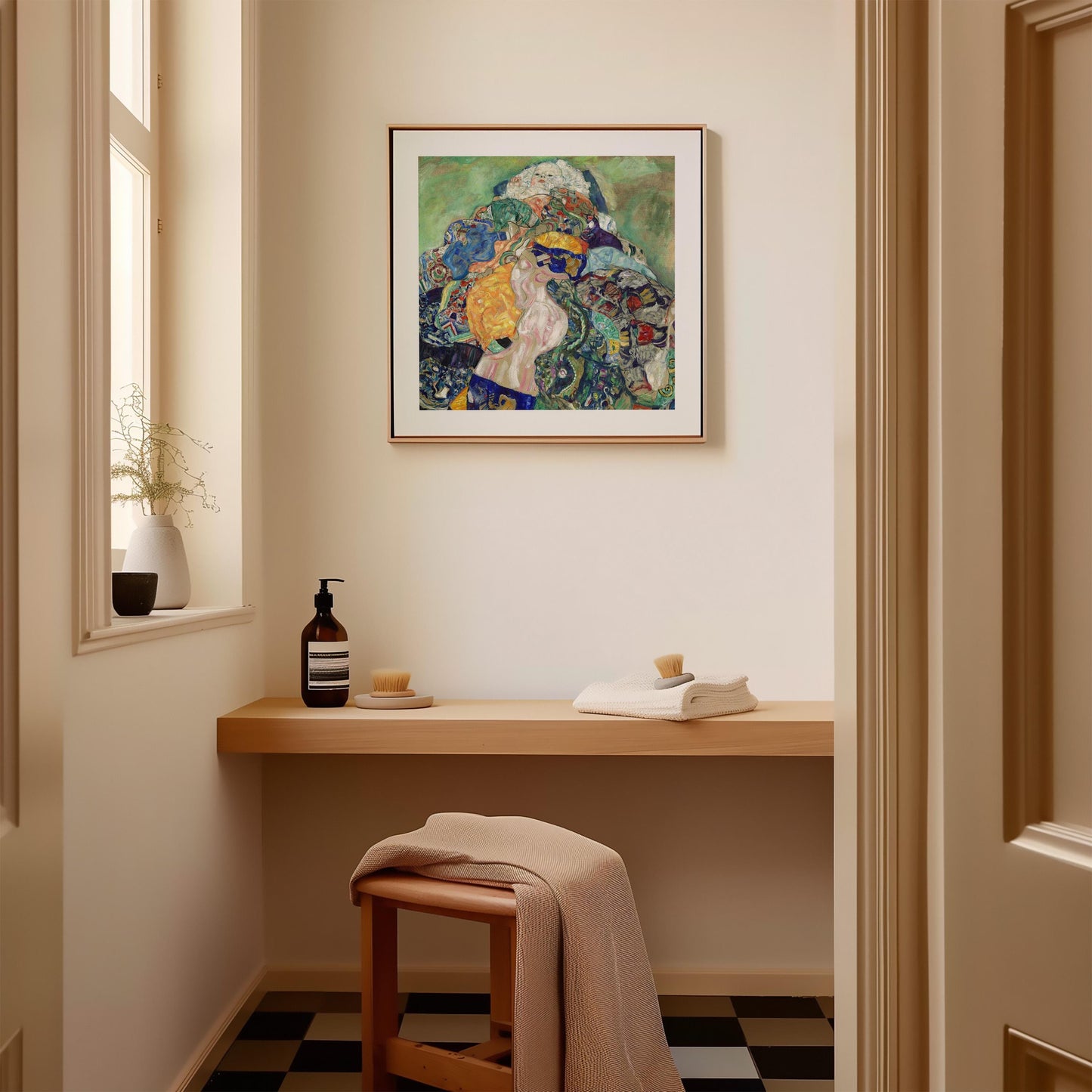 Gustav Klimt - Baby (Cradle) Print