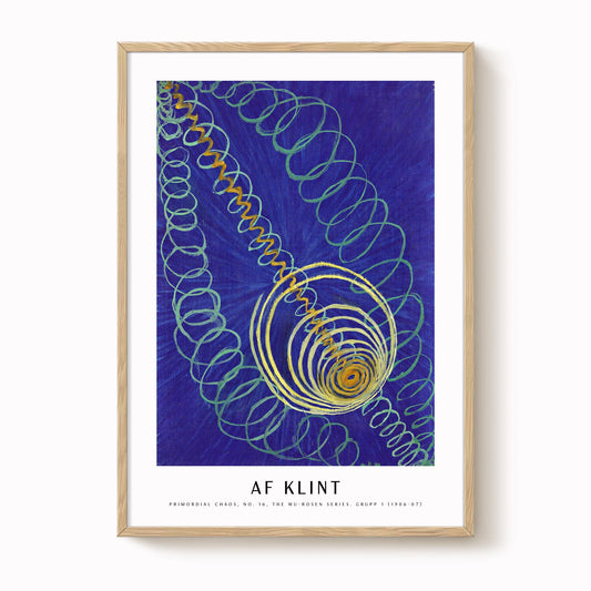 Hilma af Klint - Primordial Chaos, No. 16, The WU-ROSEN Series. Grupp 1 Print