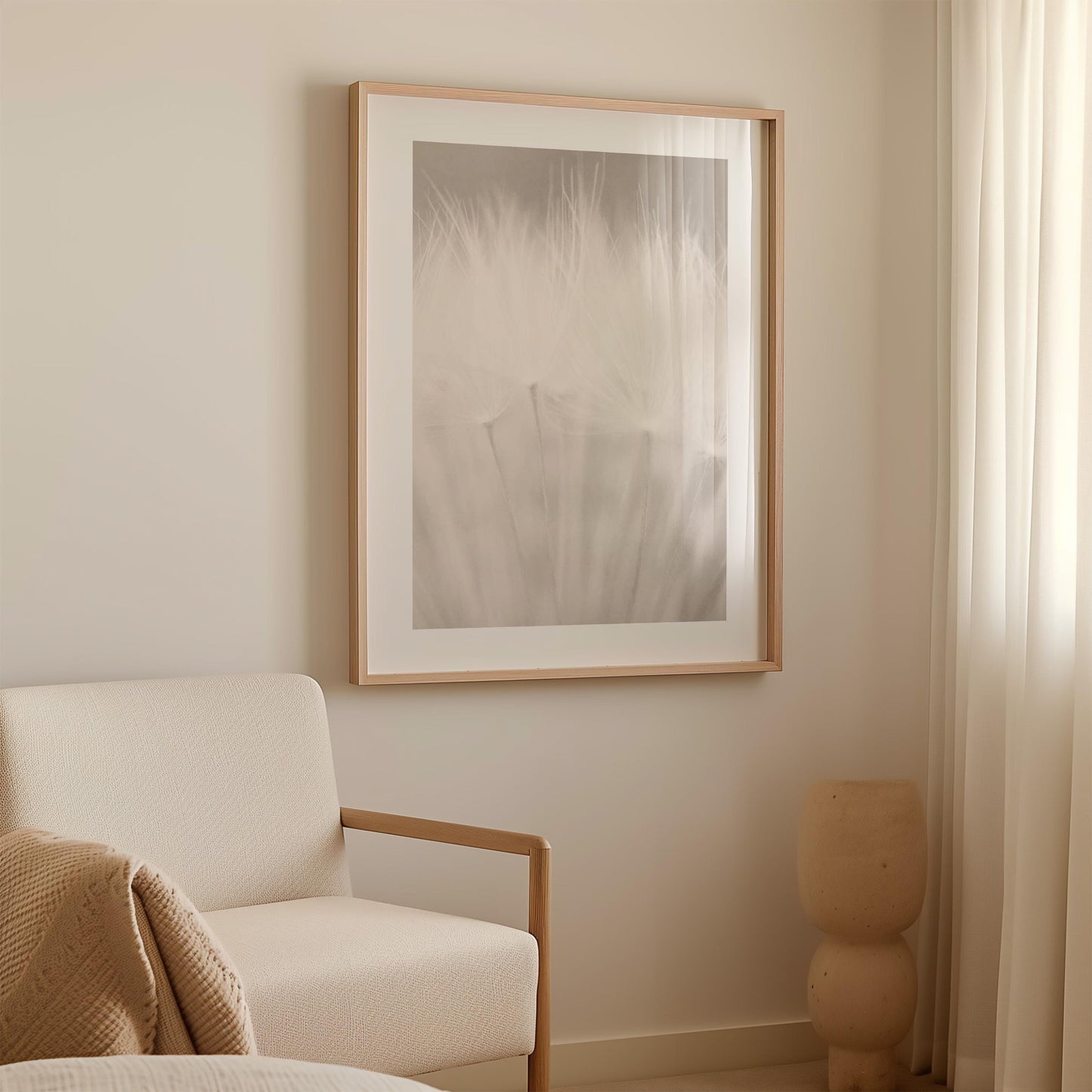 Dandelion Seed Head Art Print