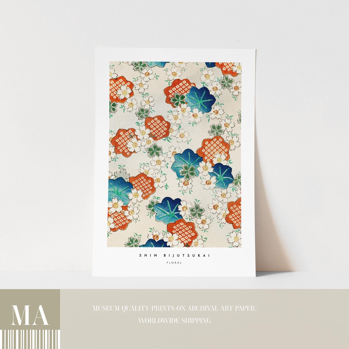Furuya Kōrin - Floral  Print