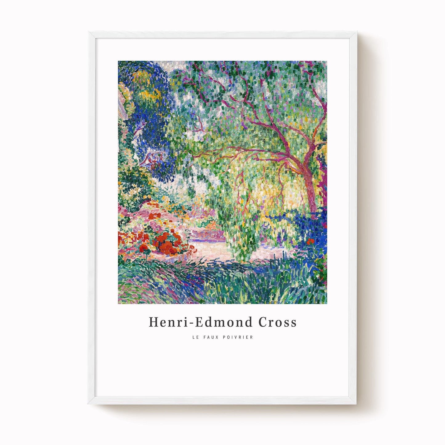 Henri-Edmond Cross - Le Faux Poivrier, Provence Print