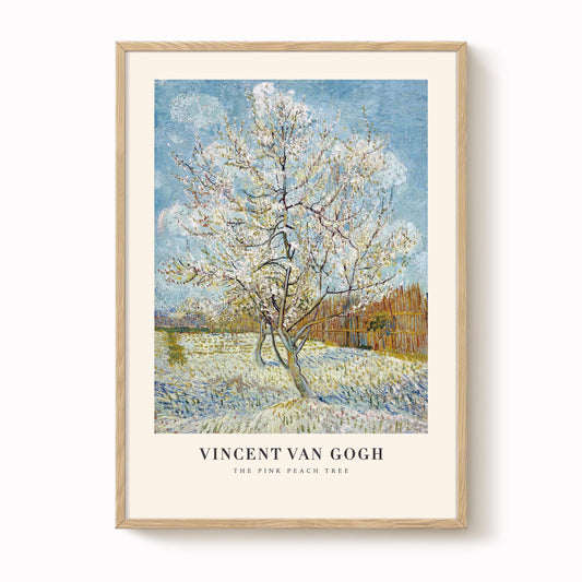 Van Gogh - The Pink Peach Tree Print