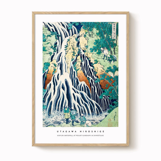 Utagawa Hiroshige - Kirifuri Waterfall Print