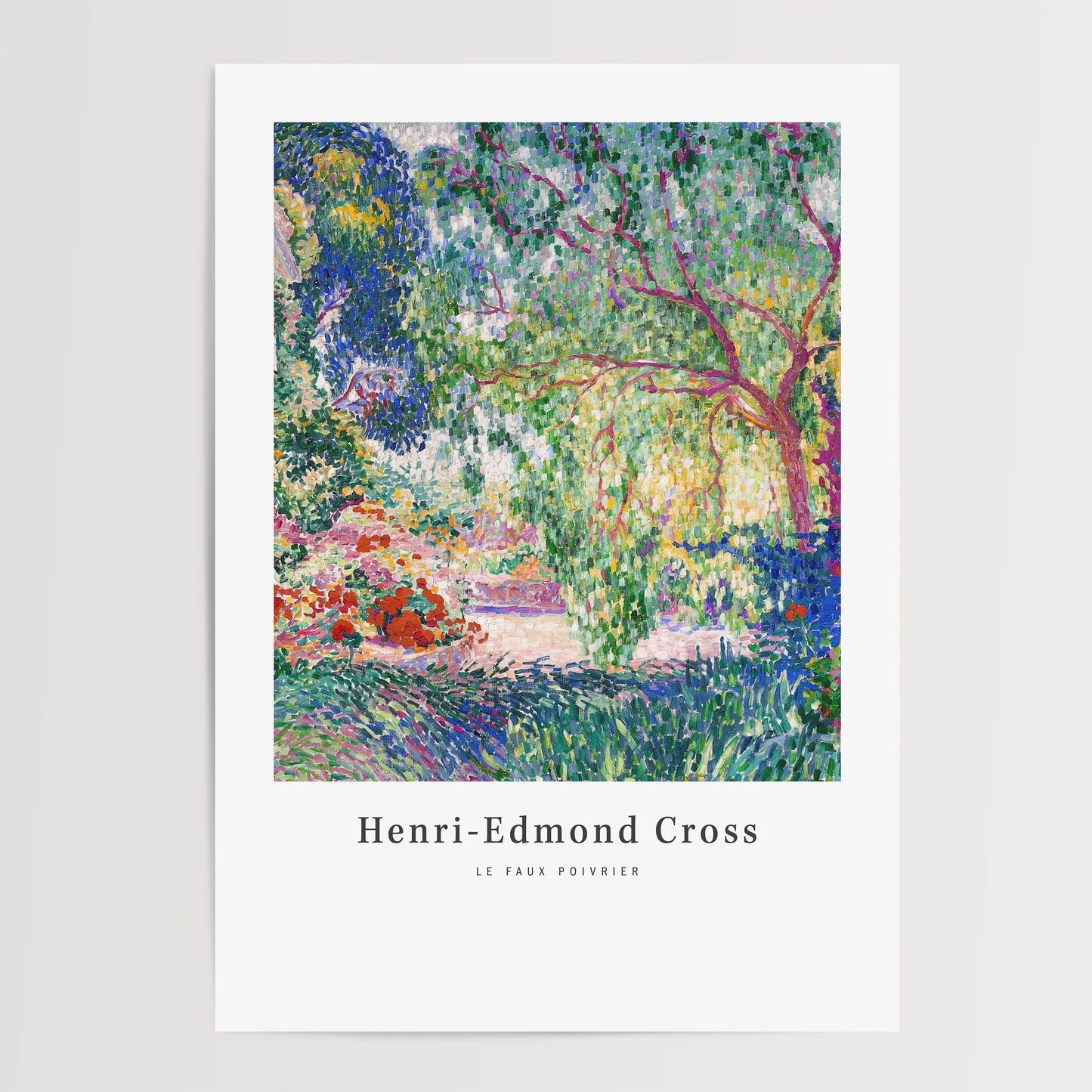 Henri-Edmond Cross - Le Faux Poivrier, Provence Print