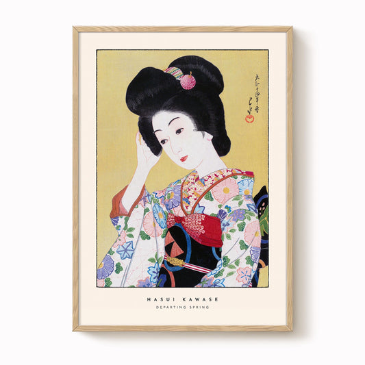 Hasui Kawase - Departing Spring Print