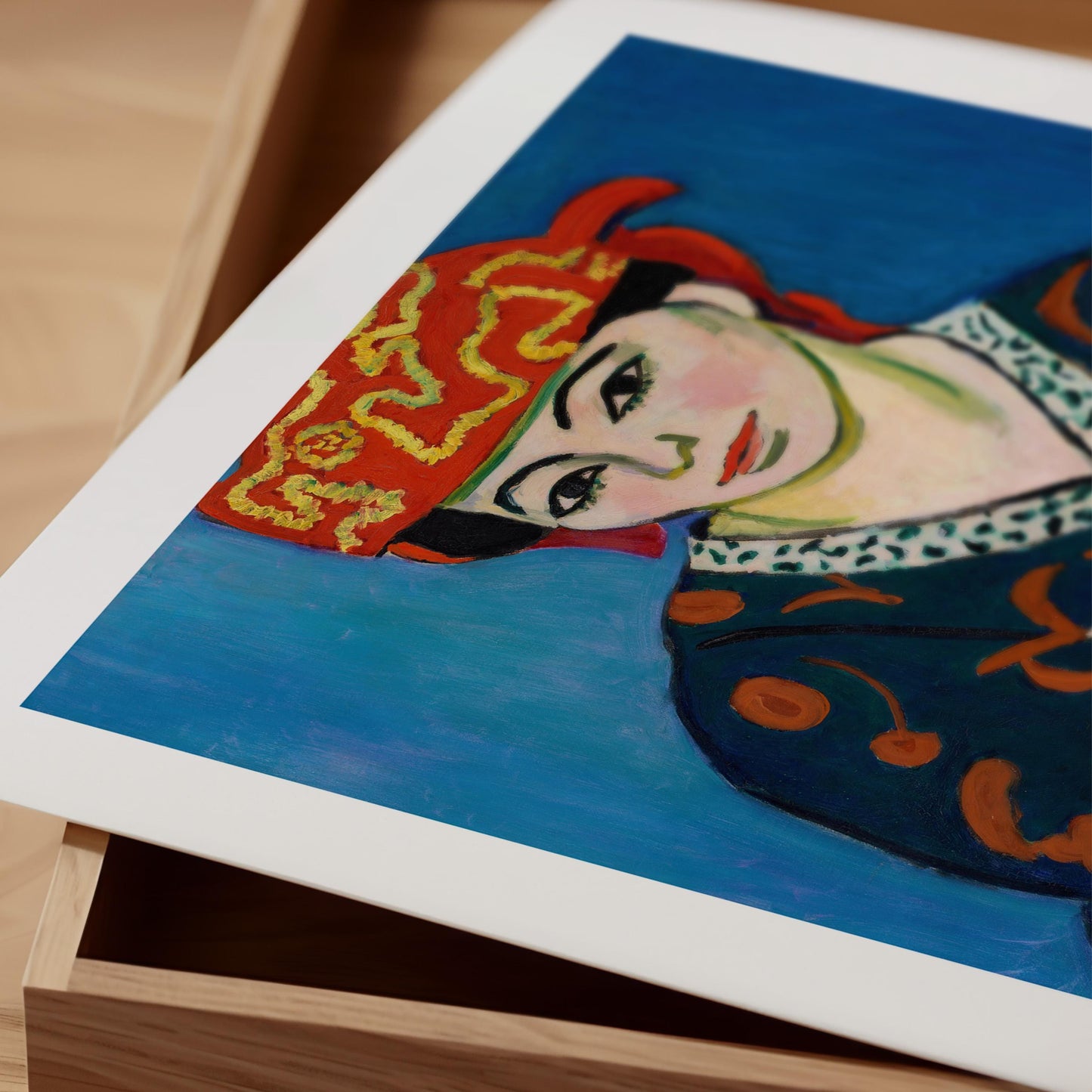 Henri Matisse - The Red Madras Headdress Print