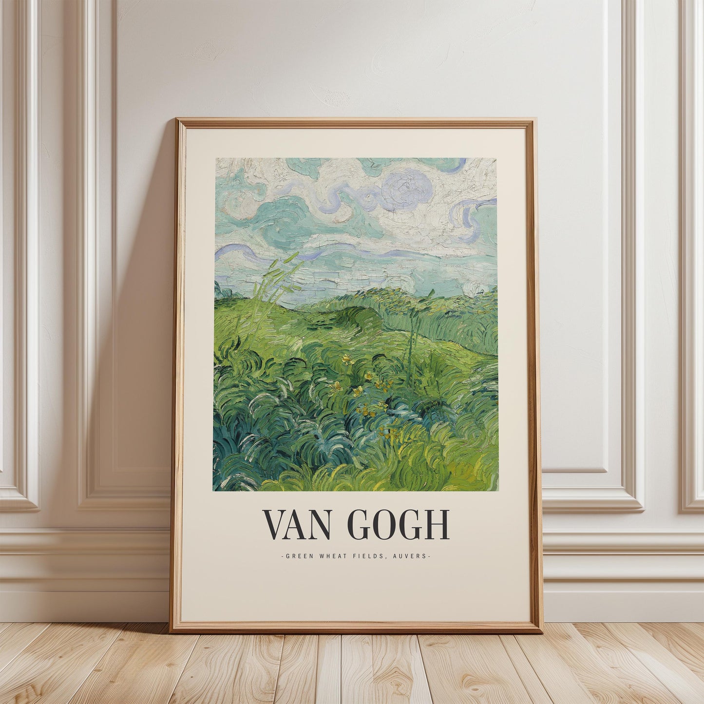 Van Gogh - Green Wheat Fields Print