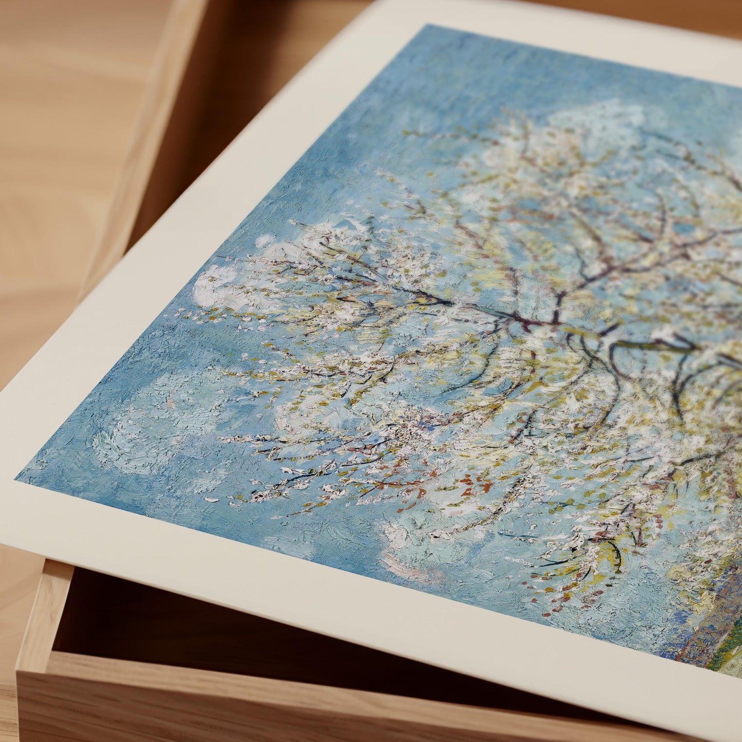Van Gogh - The Pink Peach Tree Print