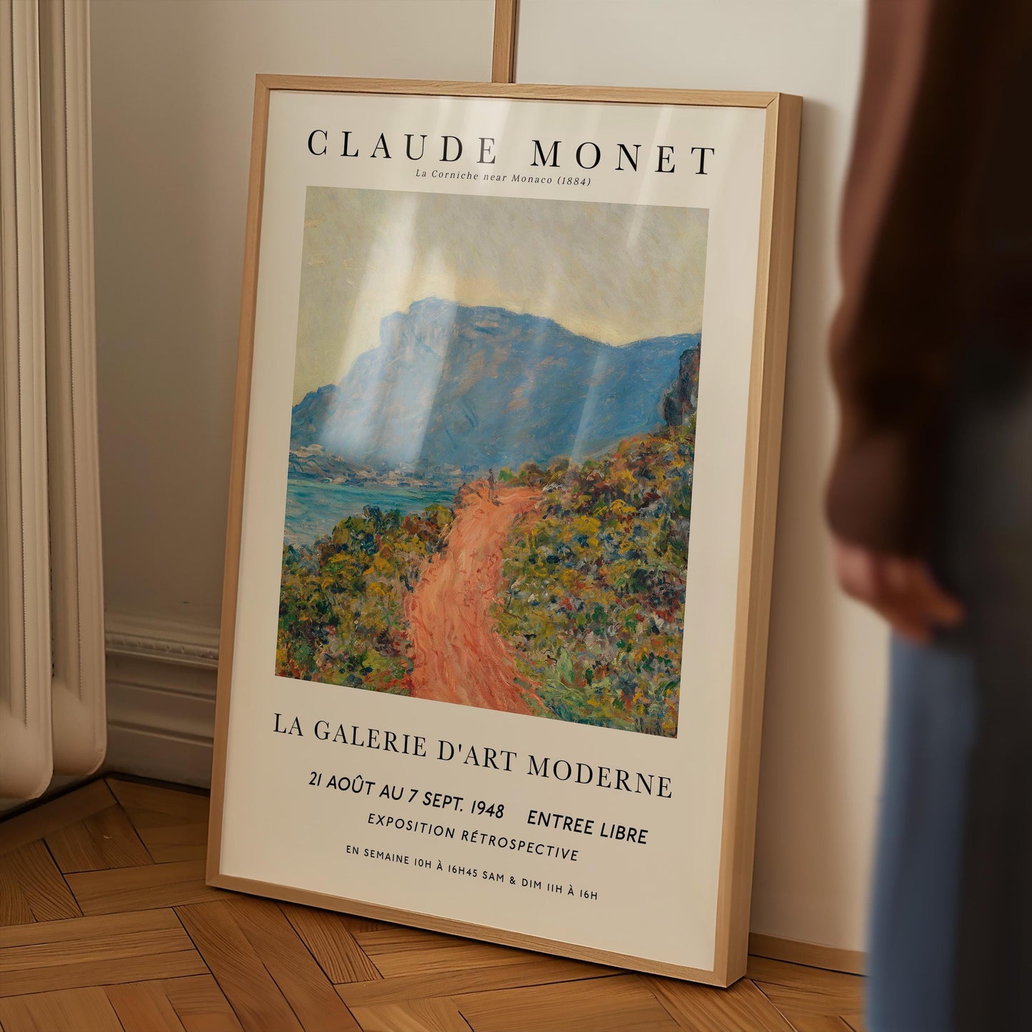 Monet - La Corniche Print
