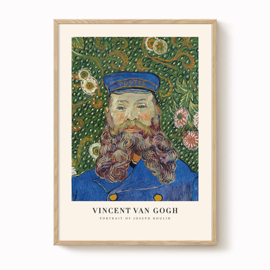 Van Gogh -  Portrait of Joseph Roulin Print