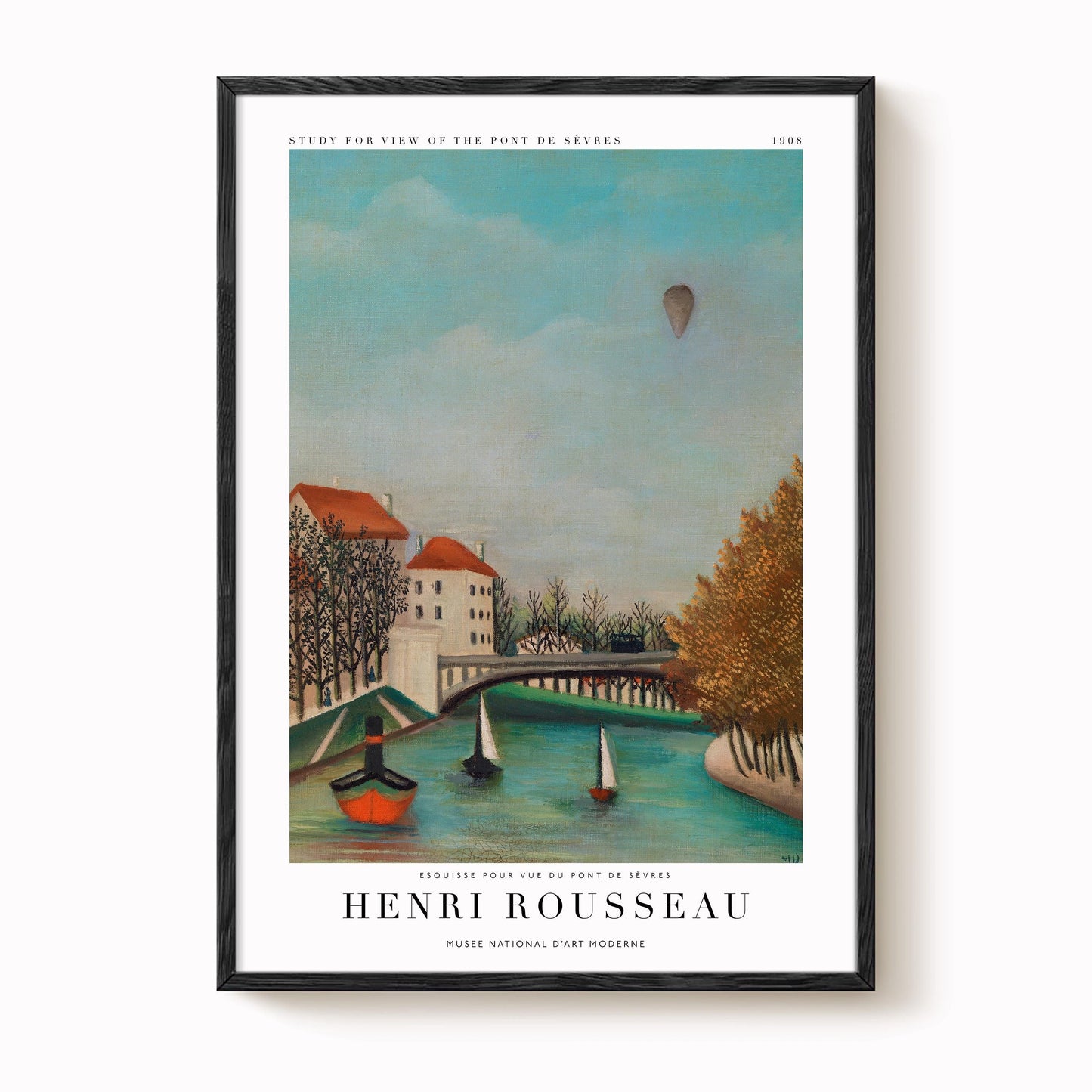 Henri Rousseau - Pont de Sèvres Art Print