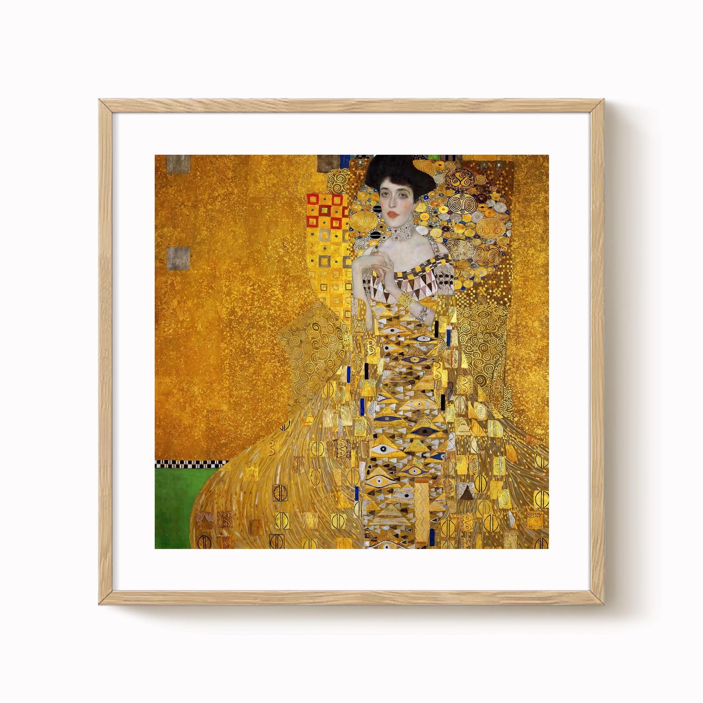 Gustav Klimt - Portrait of Adele Bloch-Bauer I Print