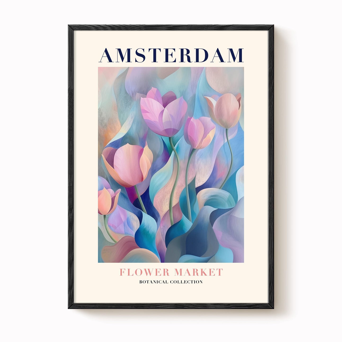 Amsterdam Flower Market Print
