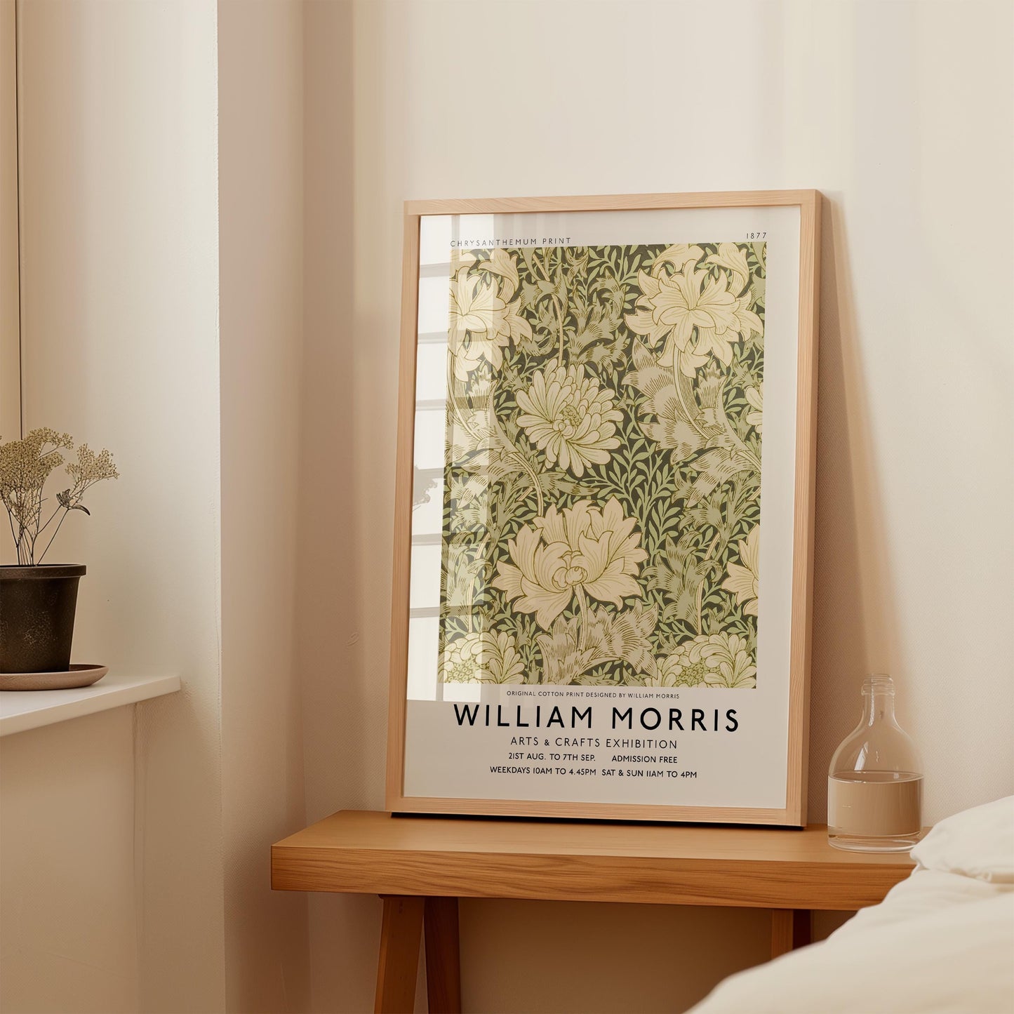William Morris - Chrysanthemum Print
