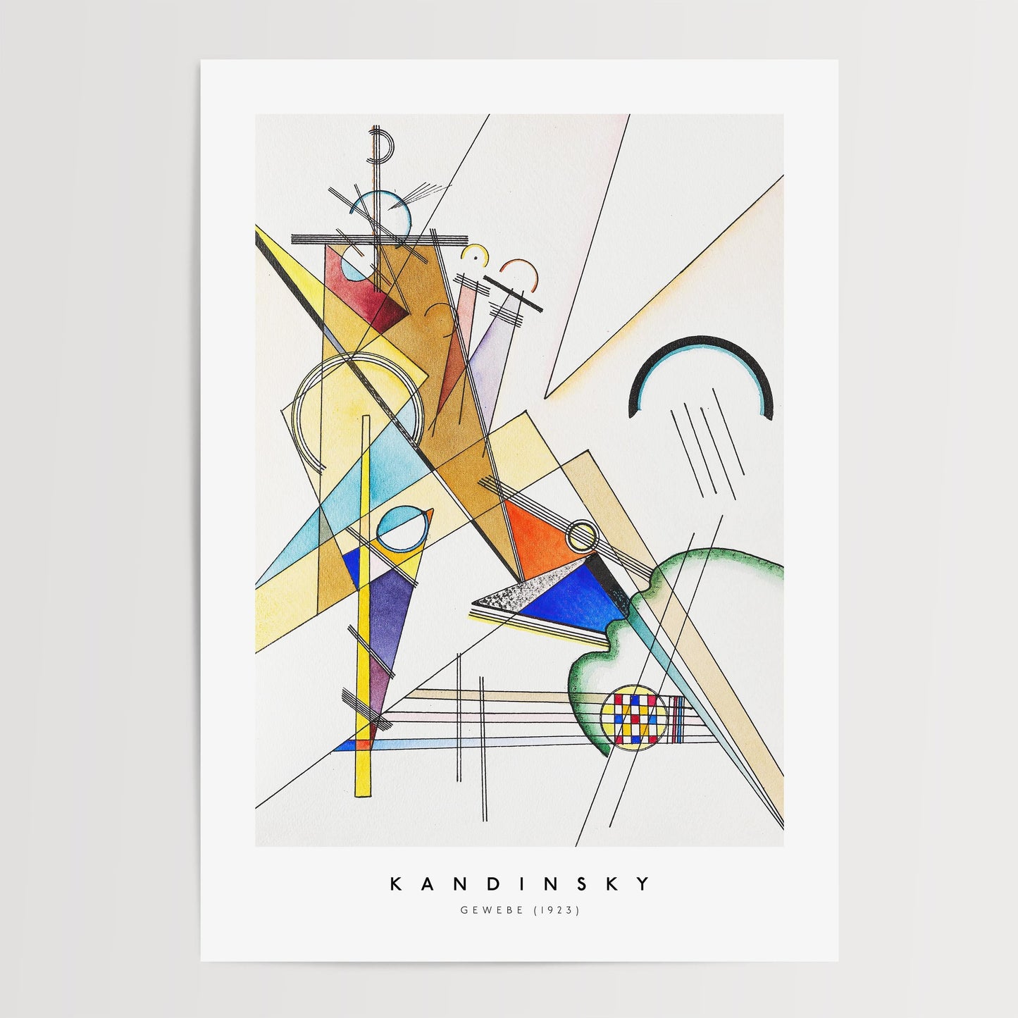Kandinsky - Gewebe Print