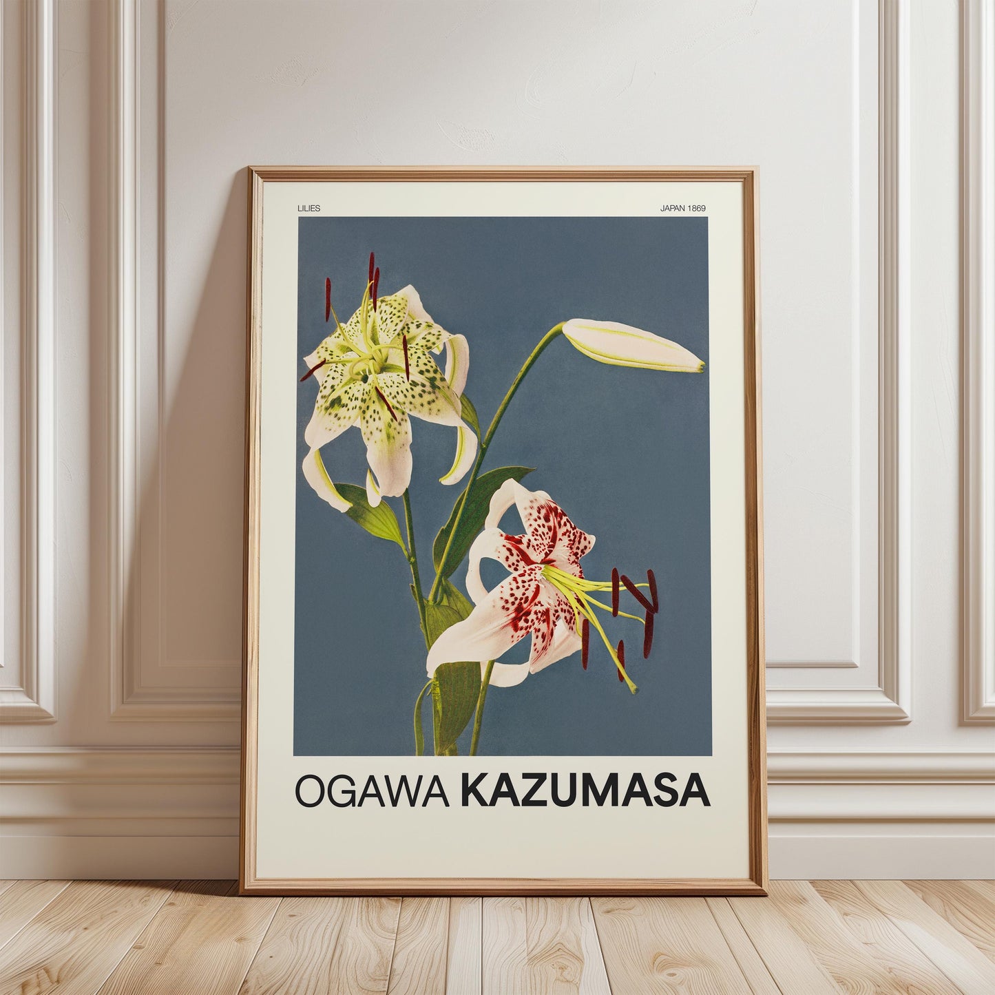 Ogawa Kazumasa - Lilies Print