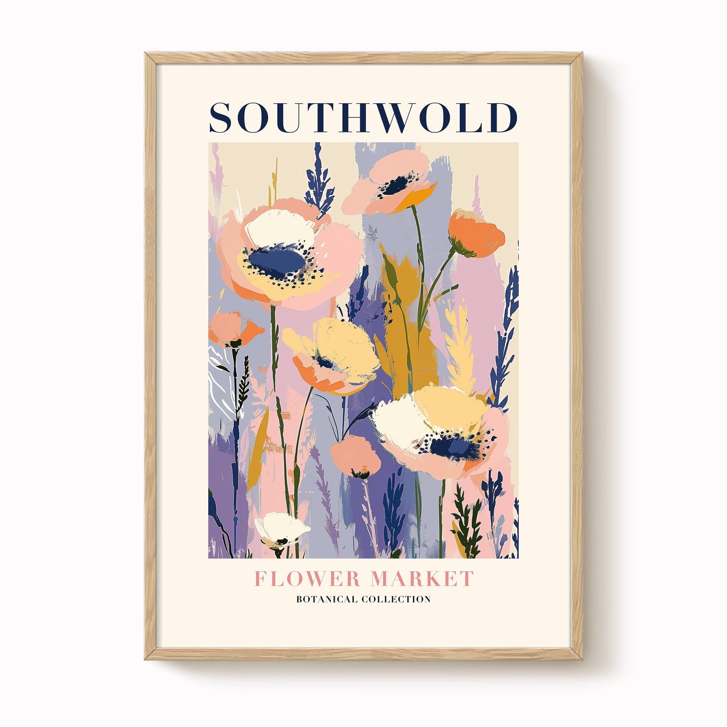 Southwold Flower Market Print