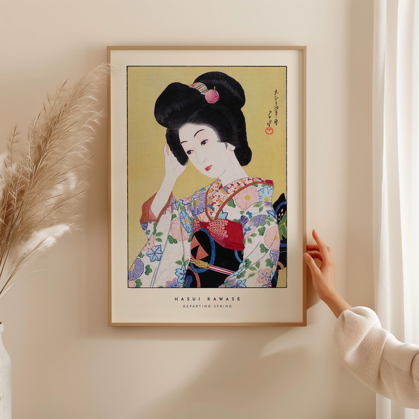 Hasui Kawase - Departing Spring Print